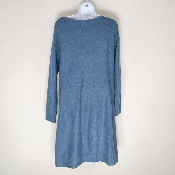 J. Jill Knit Sweater Dress Knee Length Cotton Blend Cashmere Women's Size S - Picture 5 of 13